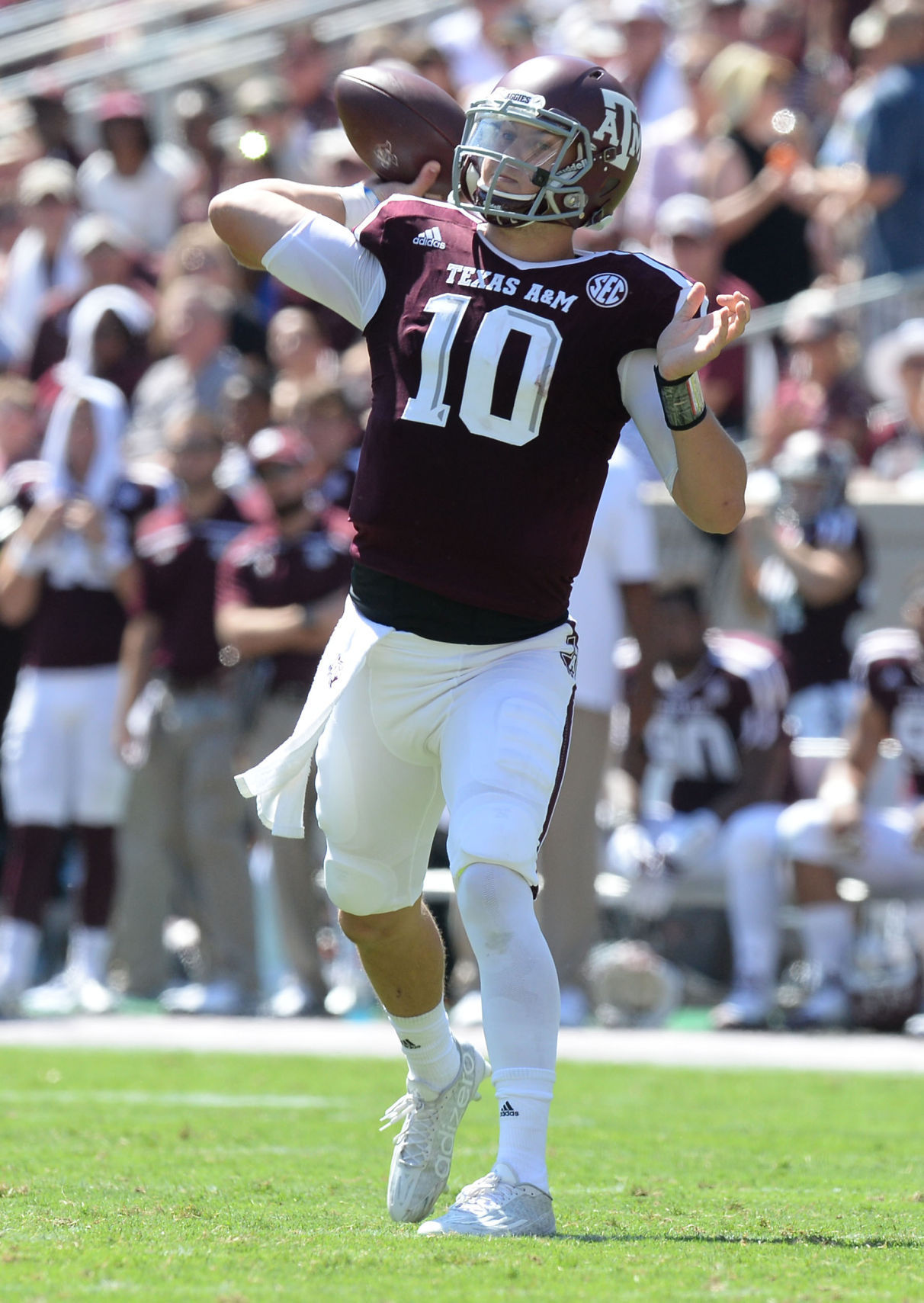 Sumlin's offense has helped Aggies forge rare winning streak over Razorbacks